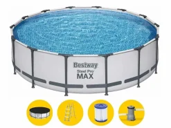 Bestway Aufstellpools-Steel Pro Max Ø 427 x 107 cm Pool