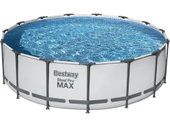 Bestway Aufstellpools-Steel Pro Max Ø457 cm Pool mit Zubehör