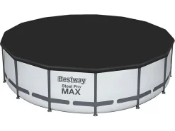 Bestway Aufstellpools-Steel Pro Max Ø457 Pool mit Zubehör