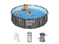 Bestway Steel Pro MAX 366x100cm Pool – 4-teilig< Aufstellpools
