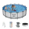 Bestway steel pro max 457x122cm pool – 5-teilig< Aufstellpools