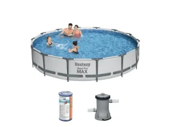 Bestway Aufstellpools^steel pro max 427x84cm pool – 3-teilig