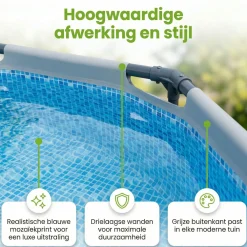 Bestway steel pro max 305x76cm pool< Aufstellpools