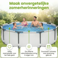 Bestway steel pro max 305x76cm pool< Aufstellpools