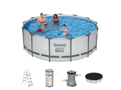 Bestway Aufstellpools-steel pro max 396x122cm pool – 5-teilig