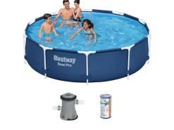 Bestway Aufstellpools^steel pro 305x76cm pool – 3-teilig