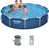 Bestway steel pro 366x76cm pool – 3-teilig< Aufstellpools