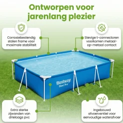 Bestway Aufstellpools-steel pro 300x201x66cm pool