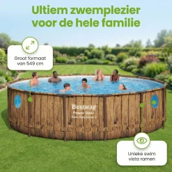 Bestway Swim Vista 549x122cm Pool – 5-teilig< Aufstellpools
