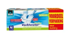 Bison 4 x 450 Gramm Feuchtigkeitsabsorber-Nachfüllung< Luftentfeuchter