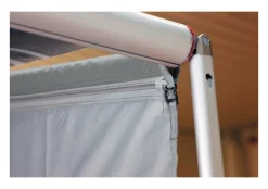 Bo-Camp Wohnwagen Sonnendach Mit Seitenwände|Seitenwände^250 cm graue Universal Markisen Seitenwand
