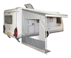 Bo-Camp 225 cm graue Universal Markisen Seitenwand< Wohnwagen Sonnendach Mit Seitenwände|Seitenwände
