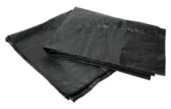 Bo-Camp Bodenplane|Bodenplane-600 x 400 cm schwarzes Eco Bodentuch