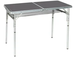 Bo-Camp 120 x 60 Tisch< Campingtische Klappbar|Höhenverstellbare Campingtische