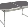 Bo-Camp 150 x 80 Tisch< Campingtische Klappbar|Höhenverstellbare Campingtische