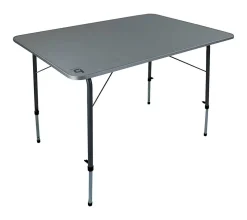 Bo-Camp Höhenverstellbare Campingtische^100 x 70 Tisch