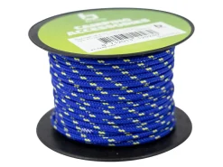 Bo-Camp Abspannleinen-Abspannseil auf Rolle Blau