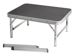 Bo-Camp Aluminium Grau 60 x 45 cm Tisch< Höhenverstellbare Campingtische