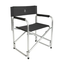 Bo-Camp Faltstühle-Aluminium grauer Regiestuhl
