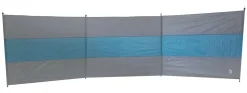 Bo-Camp Windschutz^Brendan 3-seitiger Windschutz - Grey/Blue