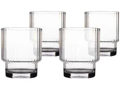 Bo-Camp Gläser-Brim 285 ml Wasserglas - Set von 4