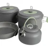 Bo-Camp Explorer XL 4-teiliges Topfset mit Teekessel< Töpfe & Pfannen