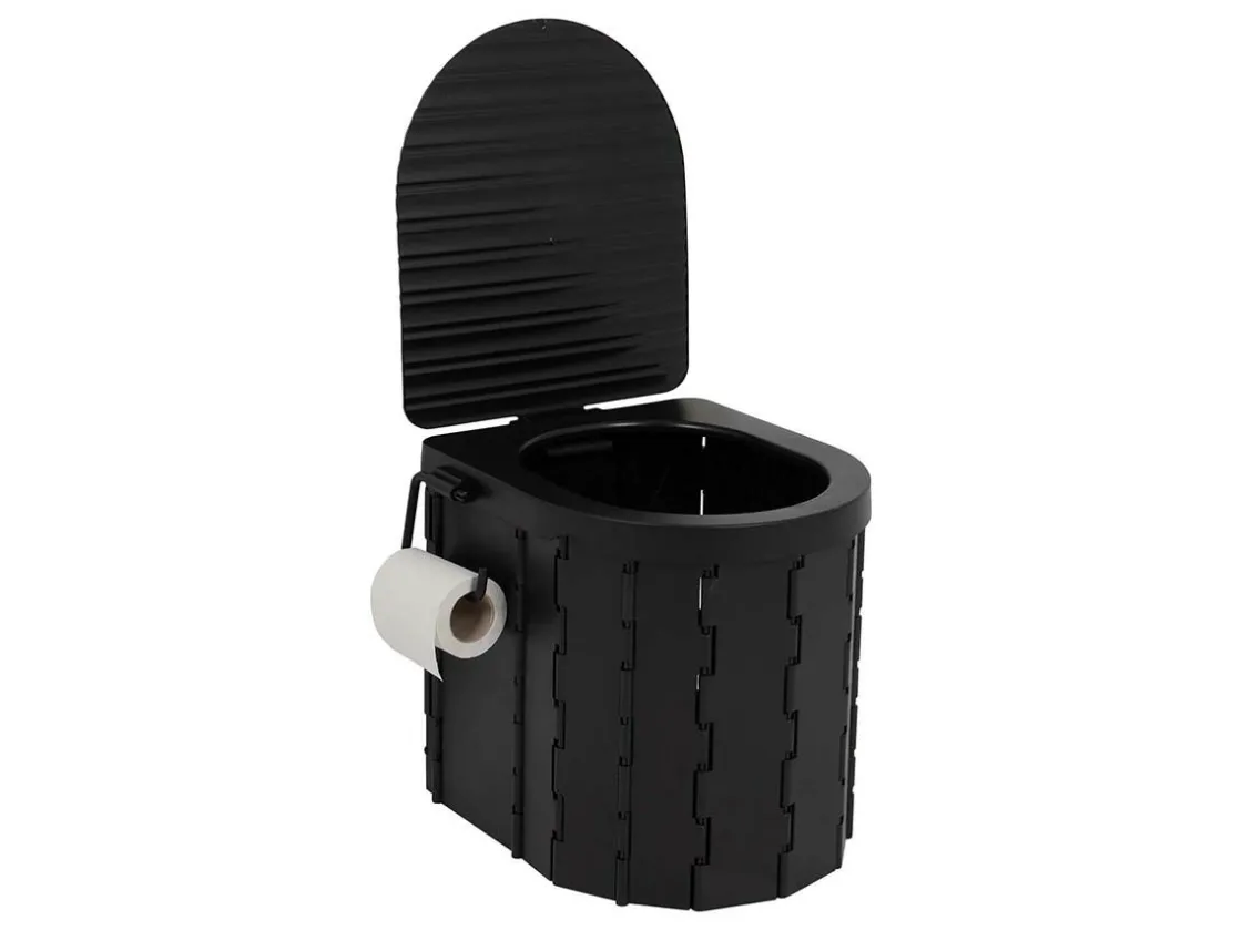 Bo-Camp Tragbare Toiletten-Faltbar Tragbare toilette