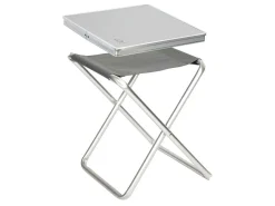 Bo-Camp Campinghocker^Grey Tischplatte für Hocker