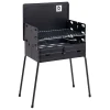 Bo-Camp Campinggrills|Campinggrills^Holzkohlegrill Koffermodell - Black