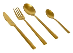 Bo-Camp Besteck^Industrial Fairbanks 4-Personen Besteckset - Gold