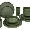 Bo-Camp Geschirrsets^Industrial Patom 16-teiliges Geschirrset - Green