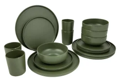 Bo-Camp Geschirrsets^Industrial Patom 16-teiliges Geschirrset - Green