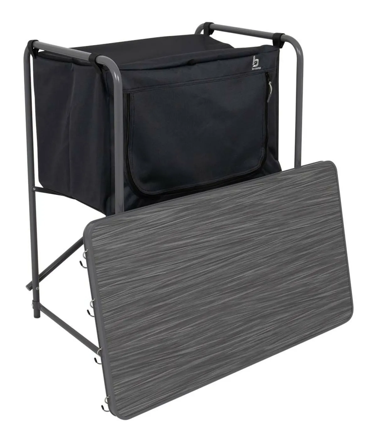 Bo-Camp Logan 80 x 45 cm Ablageschrank< Campingschränke Faltbar