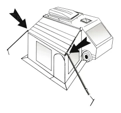 Bo-Camp Sturmbänder|Sturmbänder-3,5-Meter Universal Sturmgurtset