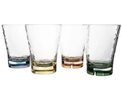 Bo-Camp Gläser^Pastel collection Arbois Satz mit 4 Wassergläsern