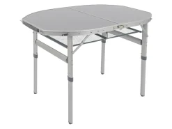 Bo-Camp Campingtische Klappbar|Höhenverstellbare Campingtische-Premium 100 x 70 Tisch