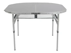 Bo-Camp Campingtische Klappbar|Höhenverstellbare Campingtische-Premium 100 x 70 Tisch