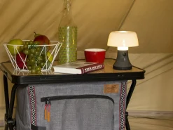Bo-Camp Campinglampen Batteriebetrieben|Campinglampen Batteriebetrieben^Sirius Tischlampe - Grey