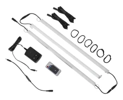 Bo-Camp Campinglampen Batteriebetrieben|Campinglampen Batteriebetrieben-Slim Tube 22W dimmbare Zeltbeleuchtung
