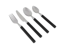 Bo-Camp 16-Teiliges Besteckset - Black< Besteck