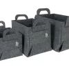 Bo-Camp Aufbewahrungsboxen^Urban Barnsbury Set von 3 Filzkörbe