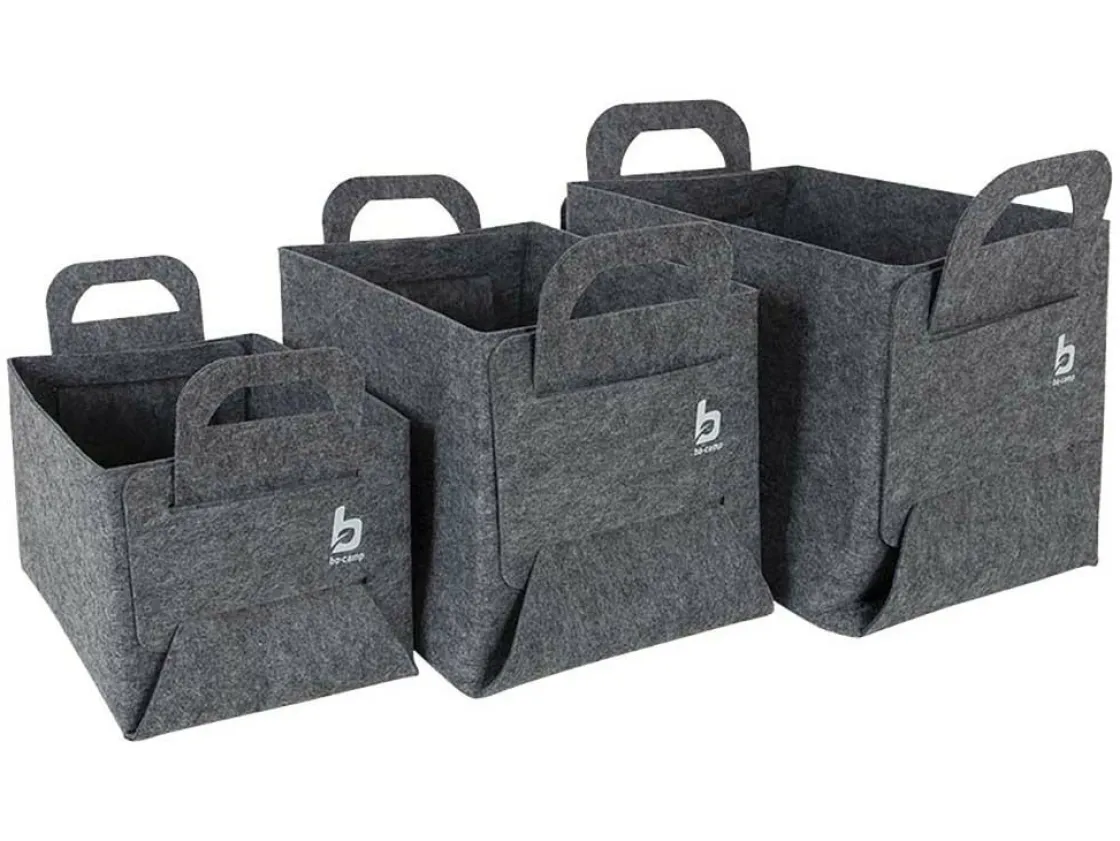 Bo-Camp Aufbewahrungsboxen^Urban Barnsbury Set von 3 Filzkörbe