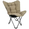 Bo-Camp Schmetterlingstühle|Faltstühle-Urban Outdoor Grainger M Schmetterlingsstuhl - Beige