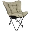 Bo-Camp Urban Outdoor Redbridge Beige Schmetterlingsstuhl< Schmetterlingstühle|Faltstühle