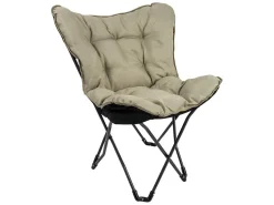 Bo-Camp Urban Outdoor Redbridge Beige Schmetterlingsstuhl< Schmetterlingstühle|Faltstühle