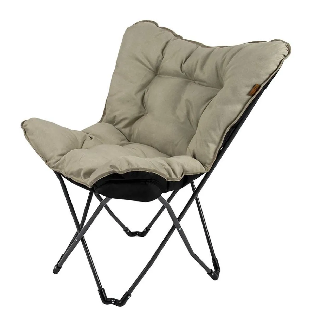 Bo-Camp Urban Outdoor Redbridge Beige Schmetterlingsstuhl< Schmetterlingstühle|Faltstühle