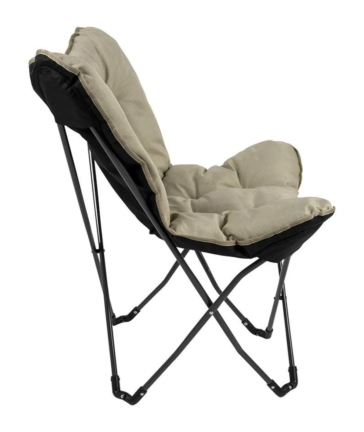 Bo-Camp Urban Outdoor Redbridge Beige Schmetterlingsstuhl< Schmetterlingstühle|Faltstühle
