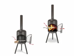 BonFeu Feuerkörbe & Feuerschalen|Feuerkörbe & Feuerschalen^BonBono Gartenöfen - Black