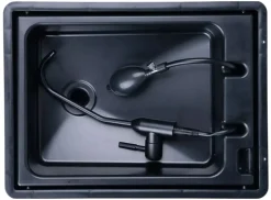 Boxio Waschbecken-Wash Waschbecken mit Dusche - Black