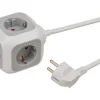Brennenstuhl Schuko Steckdosen-ALEA-Power Steckdosenwürfel